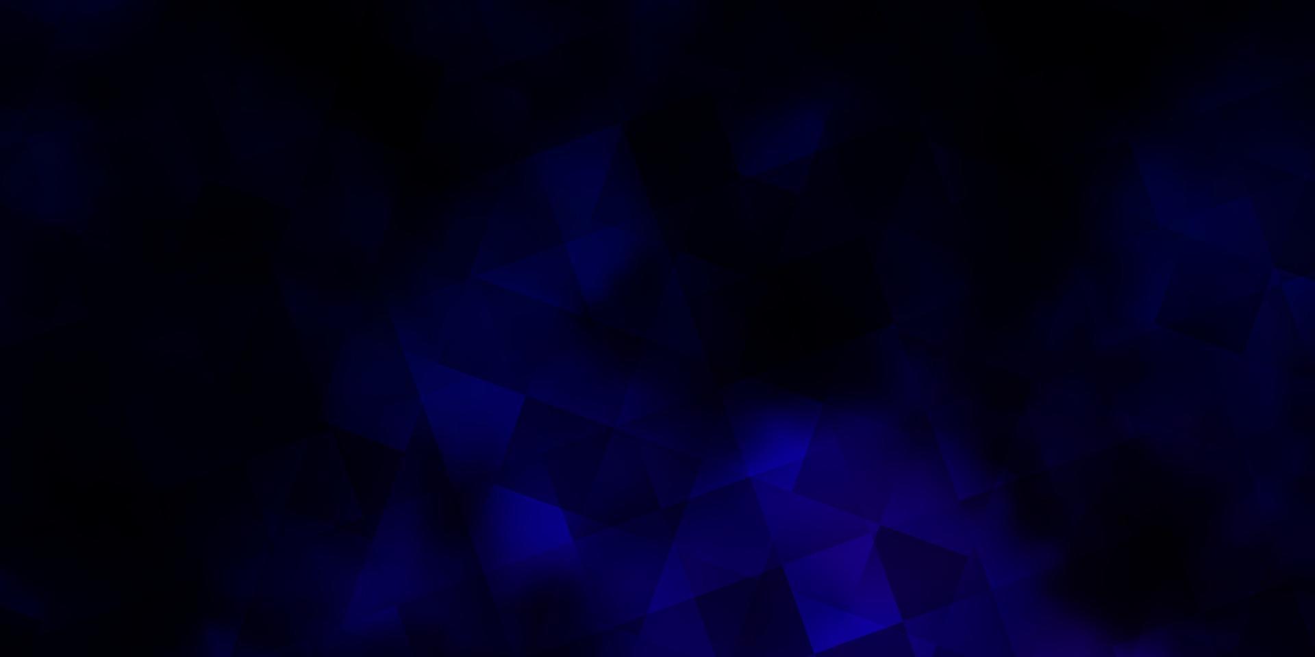 dunkelrosa, blauer Vektorhintergrund mit Linien, Raute. vektor