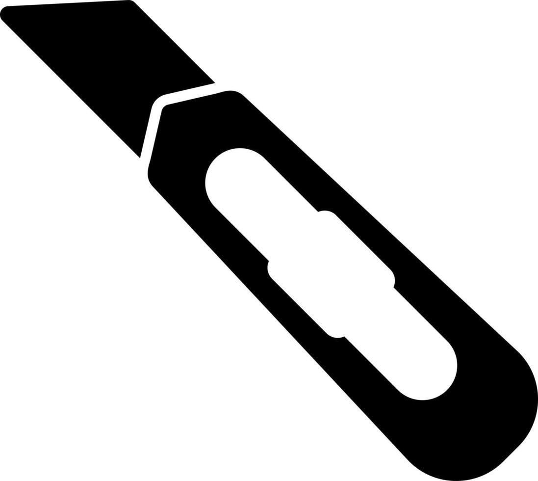 Cutter Werkzeug Vektor Symbol