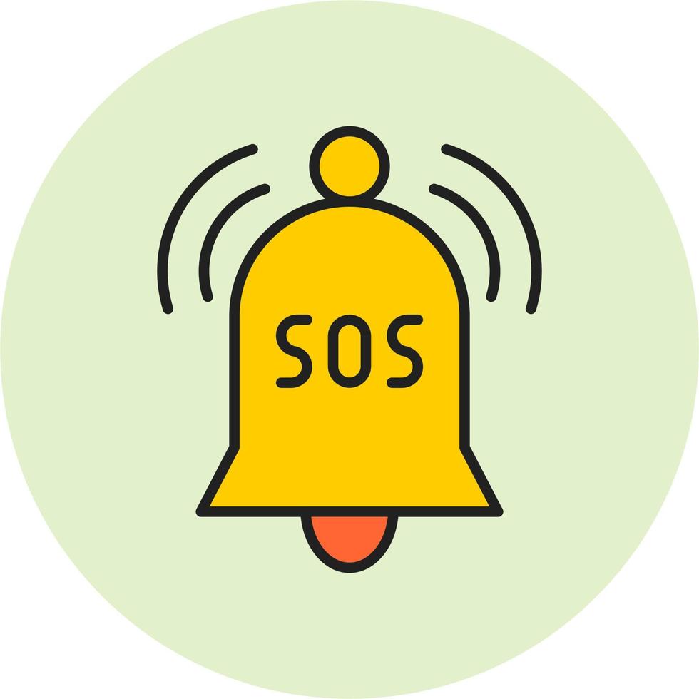 SOS Notfall Vektor Symbol