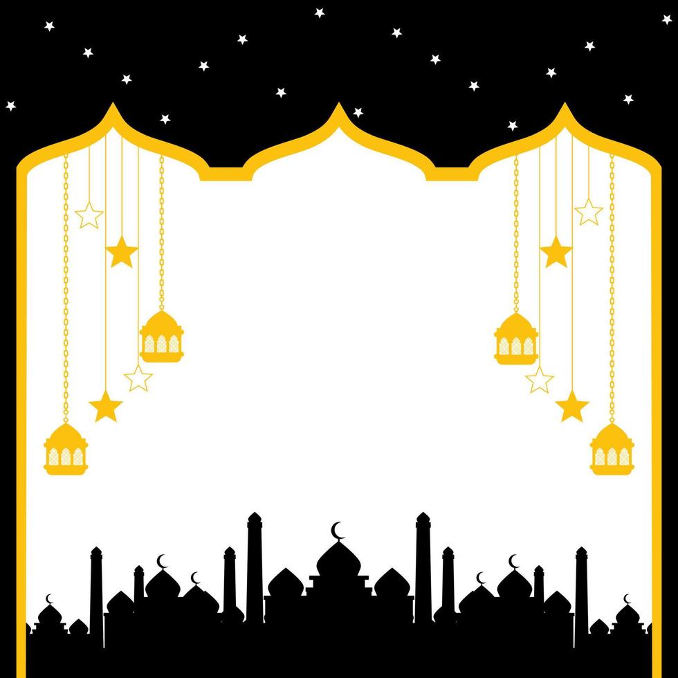 eid hälsning kort, ramadan grafisk design vektor illustration bakgrund modern platt elegant islamisk, perfekt för några posta mall eller baner behöver och Övrig grafisk relaterad tillgångar