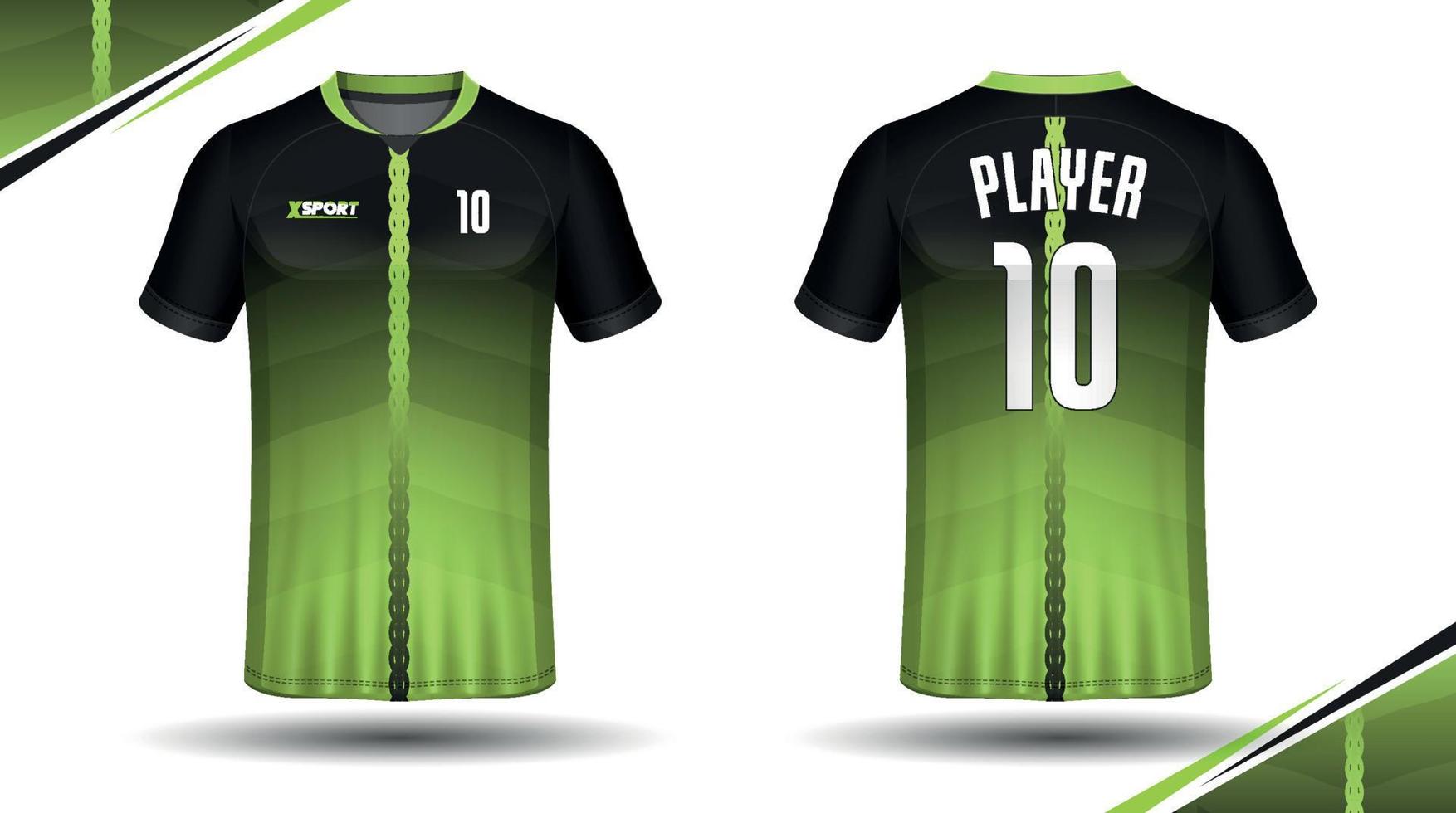 fotboll jersey design för sublimering, sport t skjorta design vektor