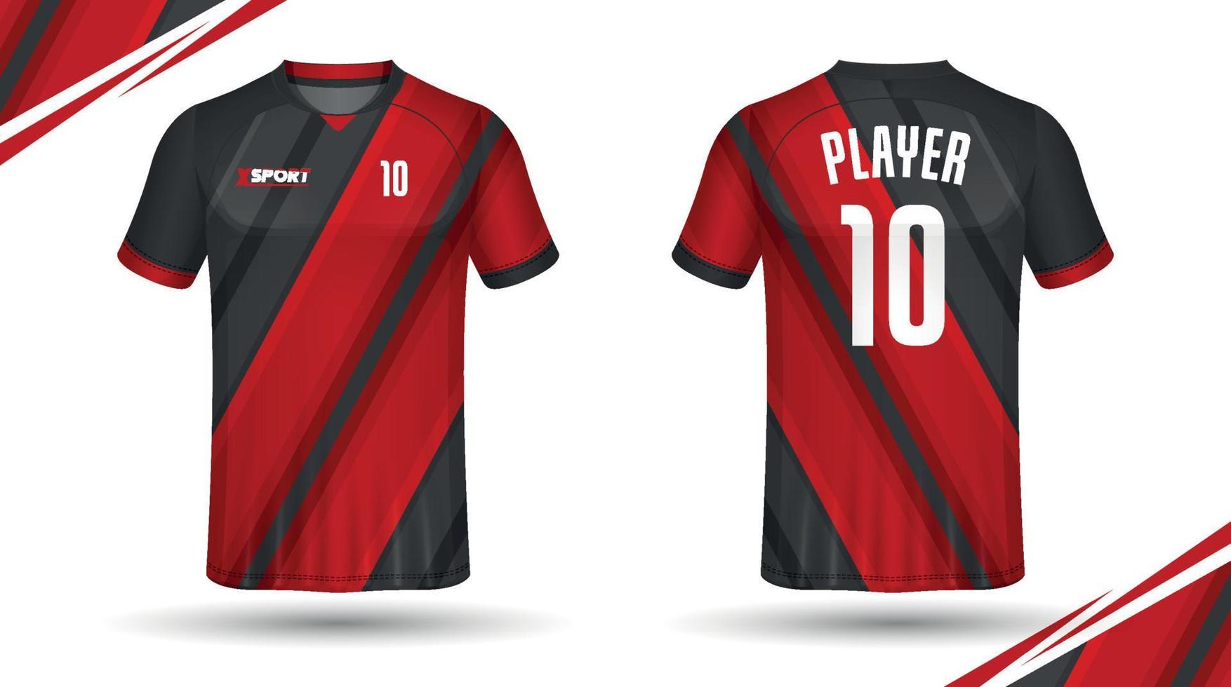 fotboll jersey design för sublimering, sport t skjorta design vektor