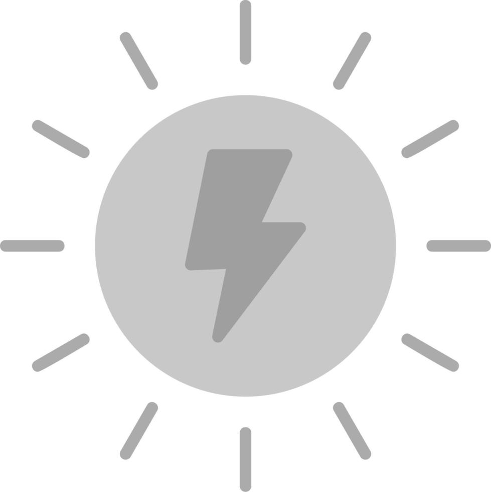 sol- kraft vektor ikon