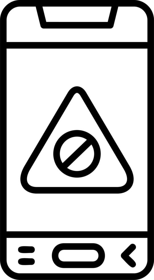 Telefon verstopft Vektor Symbol