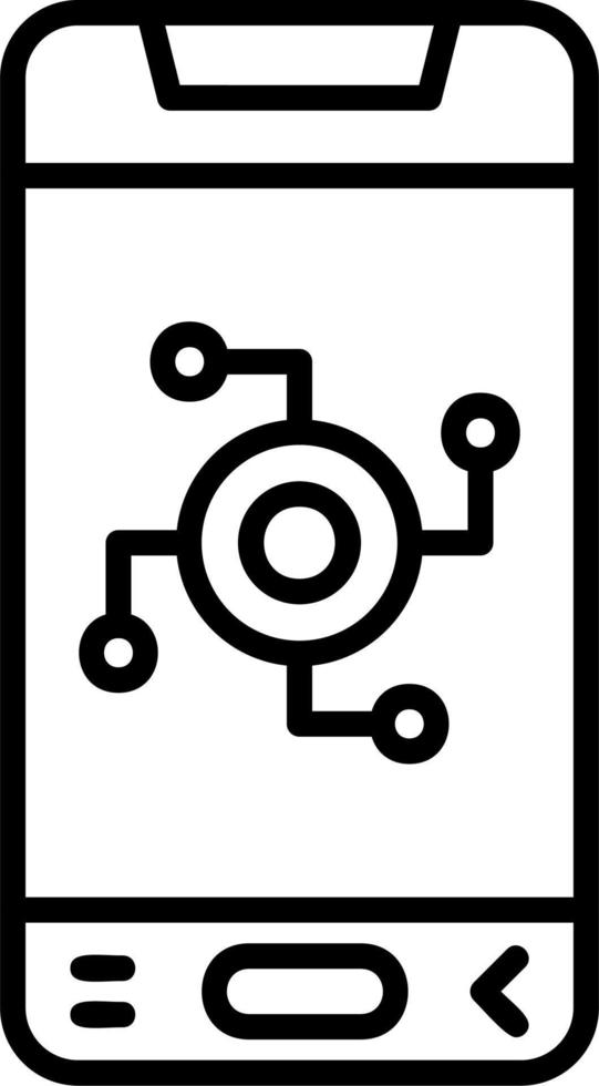 Cyber Gerät Vektor Symbol