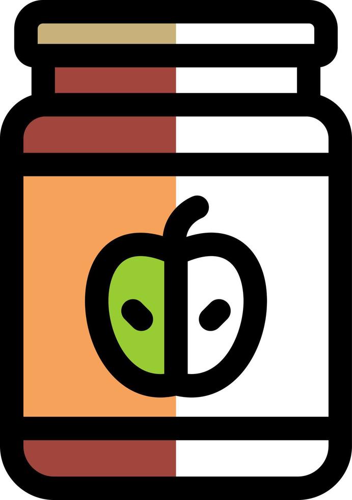 Marmelade-Vektor-Icon-Design vektor