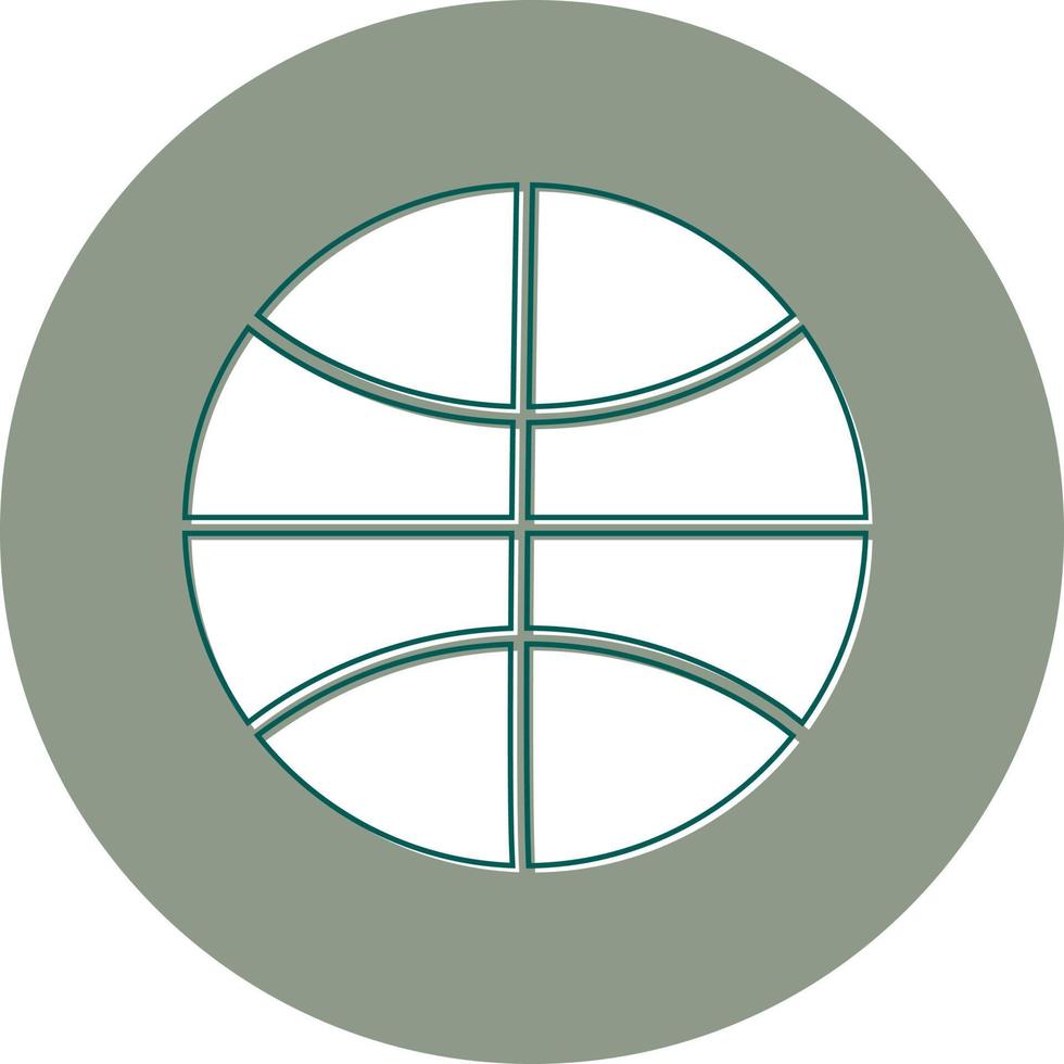 Basketball-Vektor-Symbol vektor