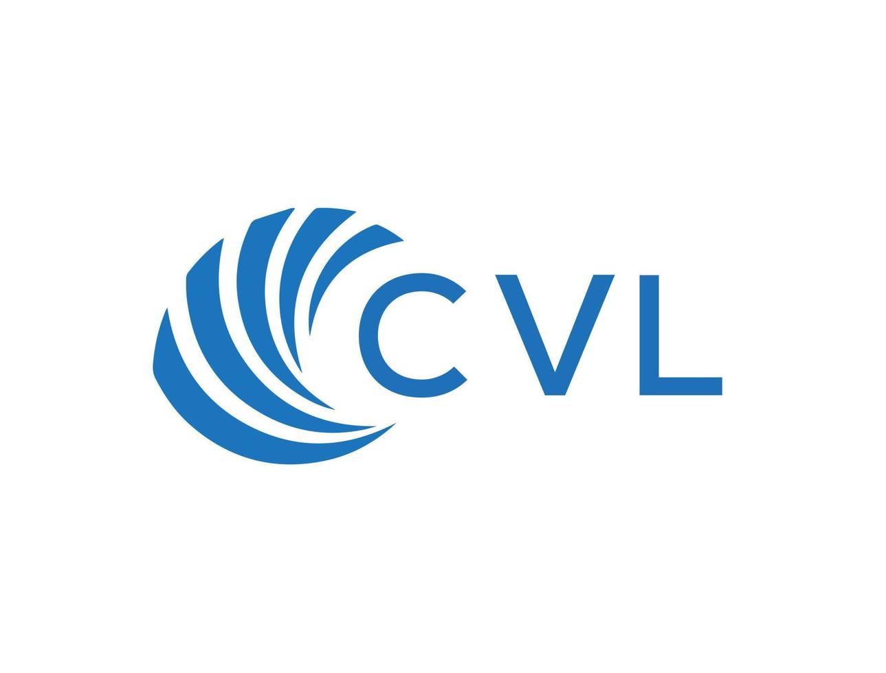 cvl Brief Logo Design auf Weiß Hintergrund. cvl kreativ Kreis Brief Logo Konzept. cvl Brief Design. vektor