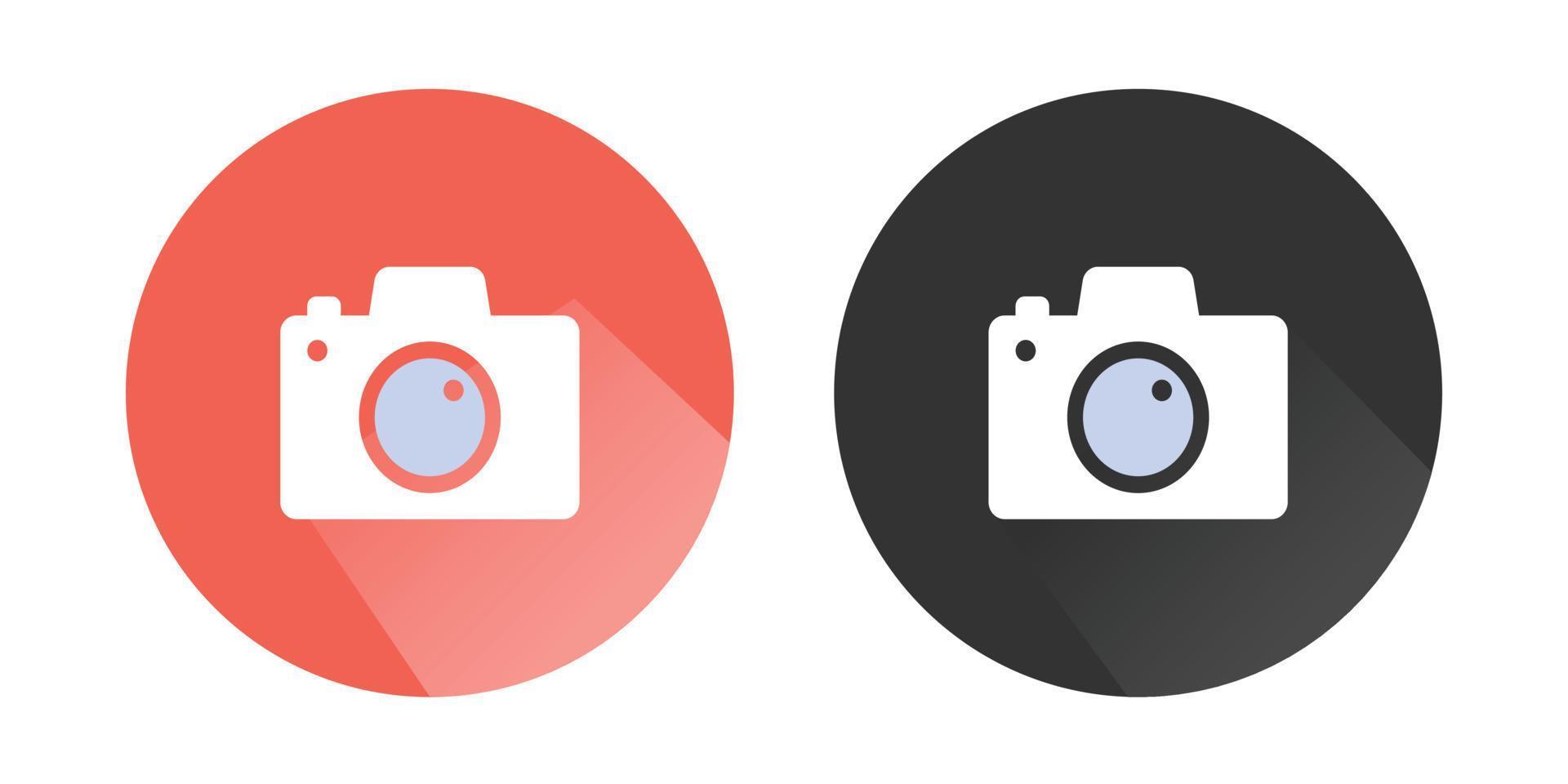 kamera fotografi ikon, kamera ikon, Foto kamera vektor ikon, digital kamera logotyp färgrik vektor ikoner
