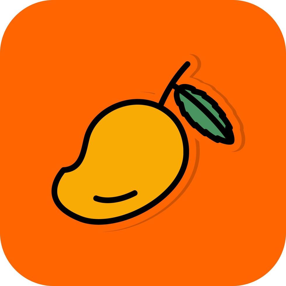 Mango-Vektor-Icon-Design vektor