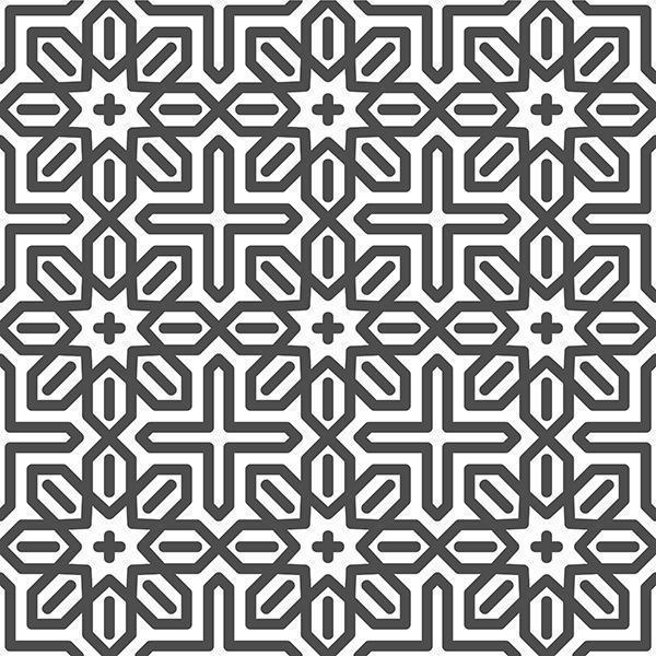abstrakta sömlösa sexkantiga arabiska stjärnformar mönster. abstrakt geometriskt mönster för olika designändamål. vektor