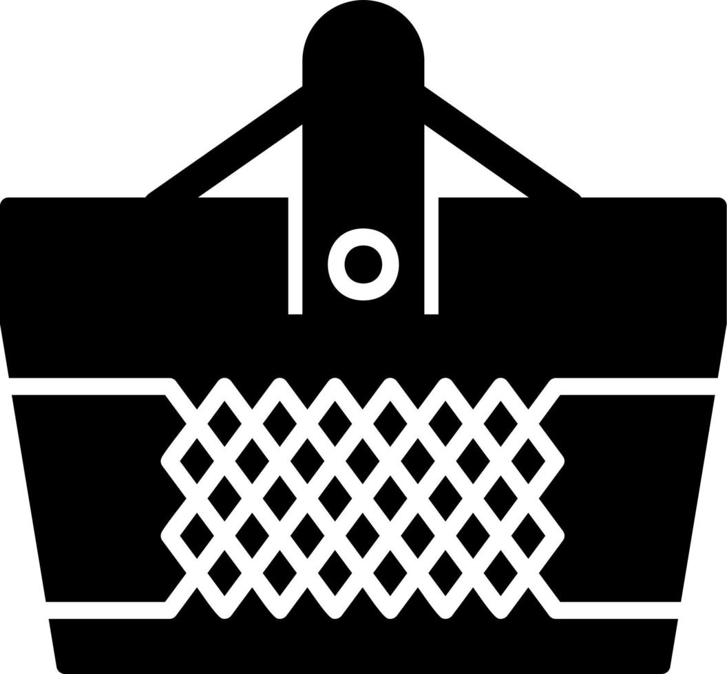 Korb-Vektor-Symbol vektor