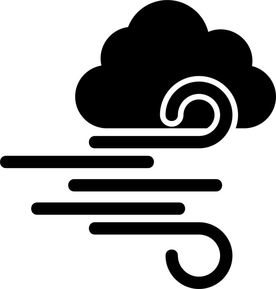 Windvektorsymbol vektor