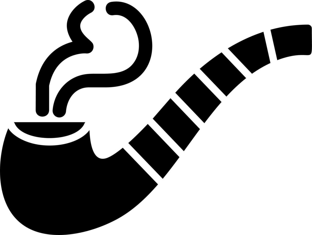 rökning rör vektor ikon