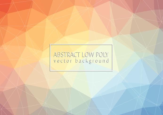 Low-Poly-Design vektor