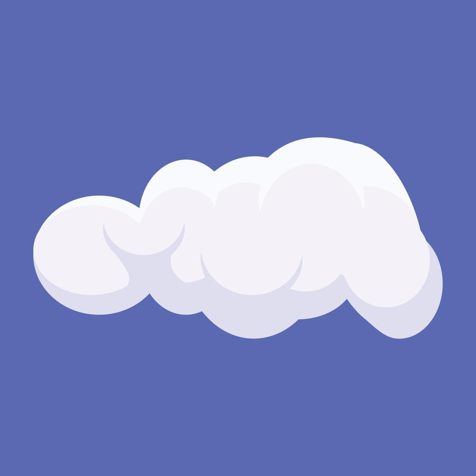 Trendige Cloud-Konzepte vektor