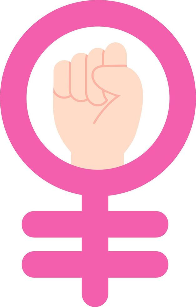 Feminismus Vektor Symbol