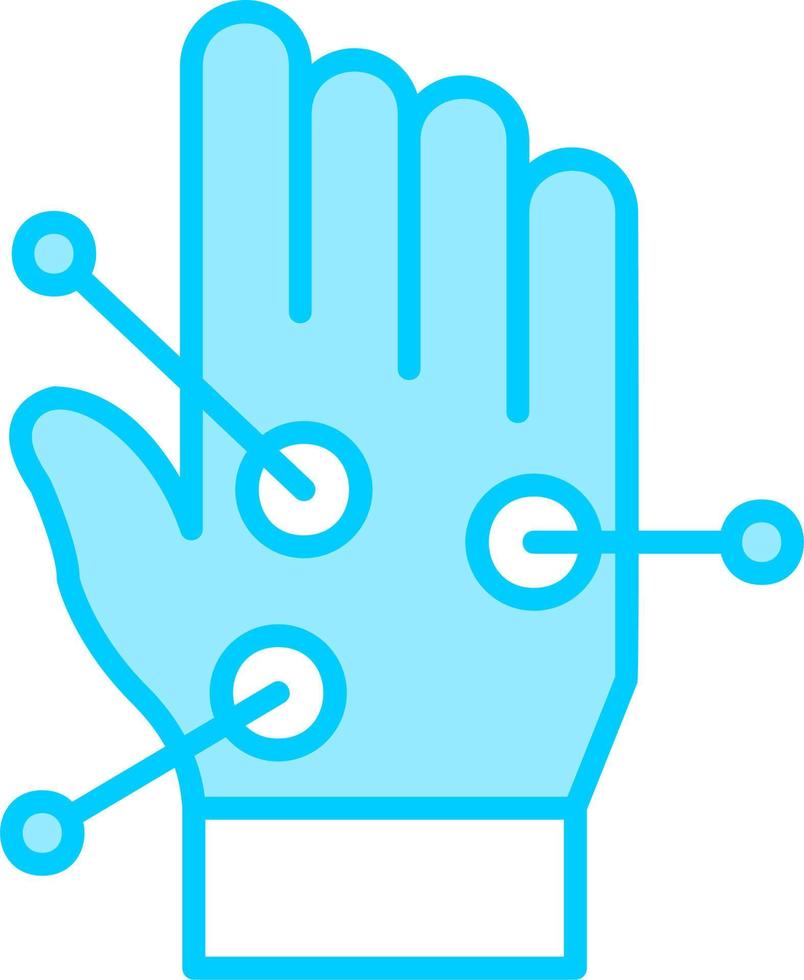 Hand Akupunktur Vektor Symbol