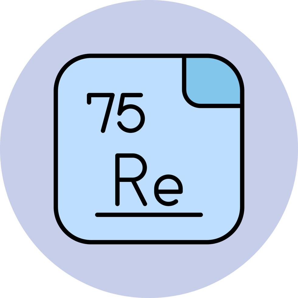 renium vektor ikon