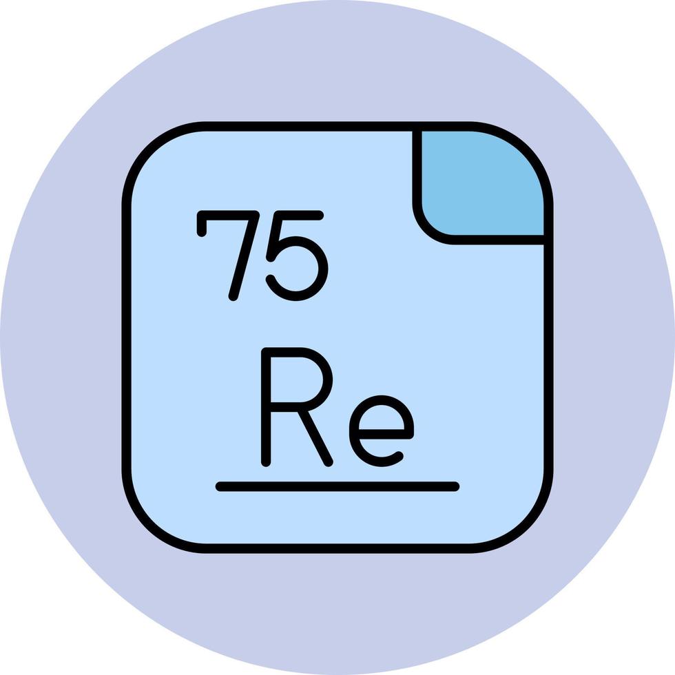 Rhenium Vektor Symbol