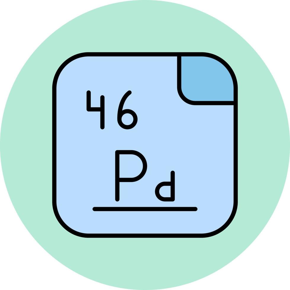 Palladium Vektor Symbol