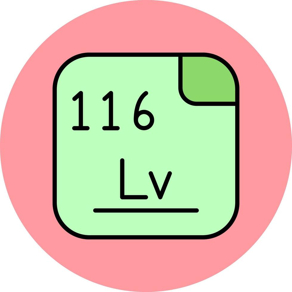 Livermorium Vektor Symbol