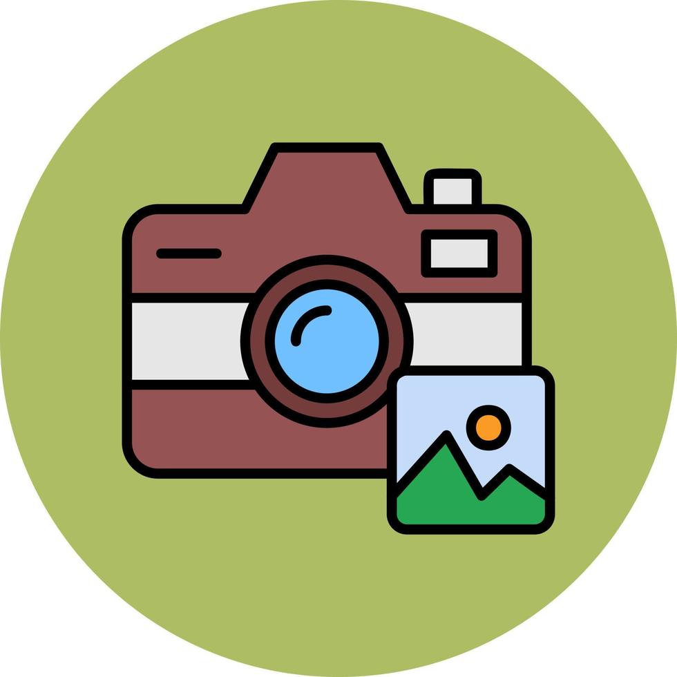 fotografi vektor ikon