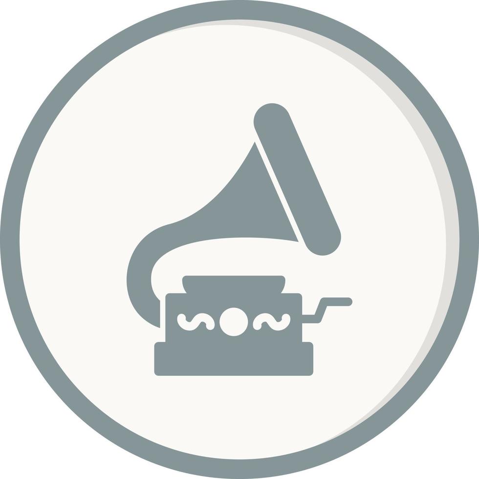 Grammophon-Vektor-Symbol vektor