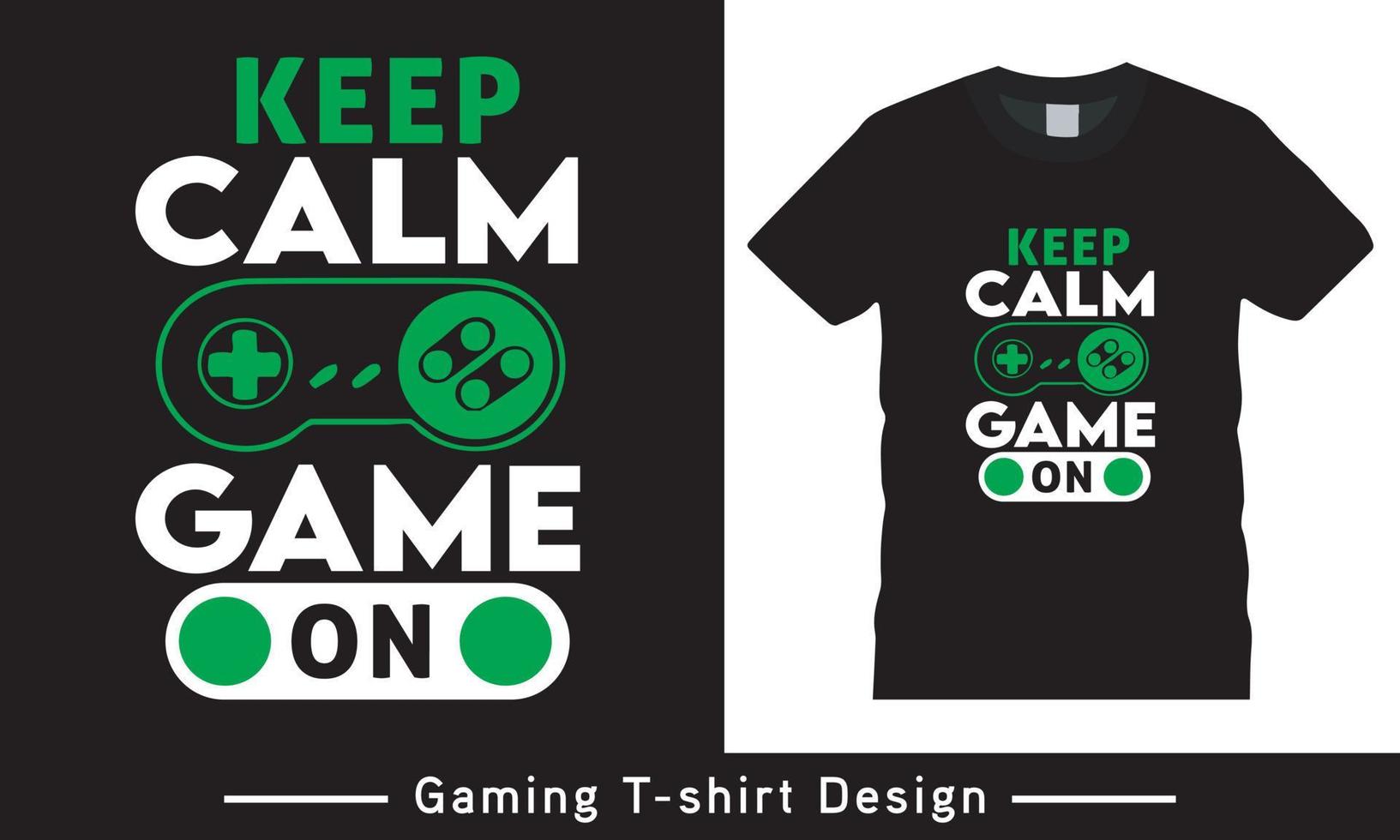 gaming älskare t skjorta design fri vektor