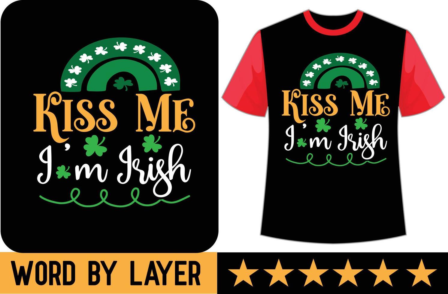 st.patrick svg t Hemd Design vektor