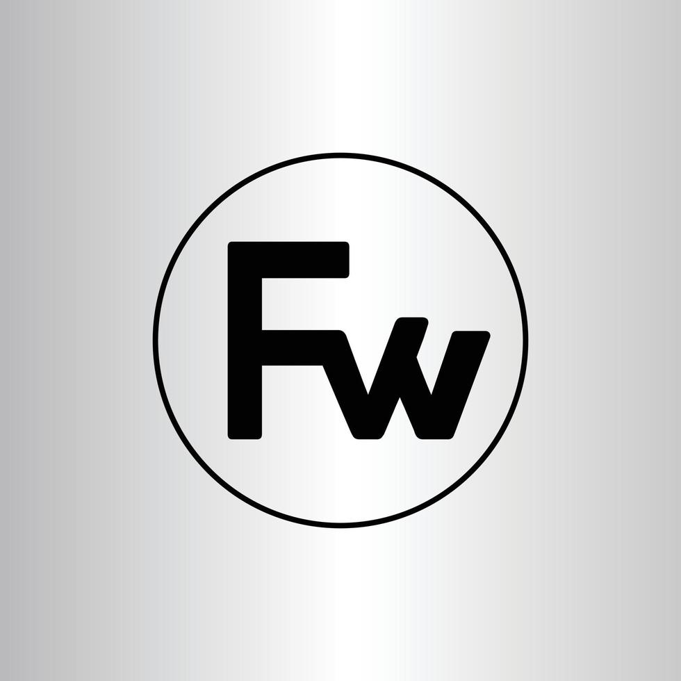 fw Brief Symbol Logo Vektor