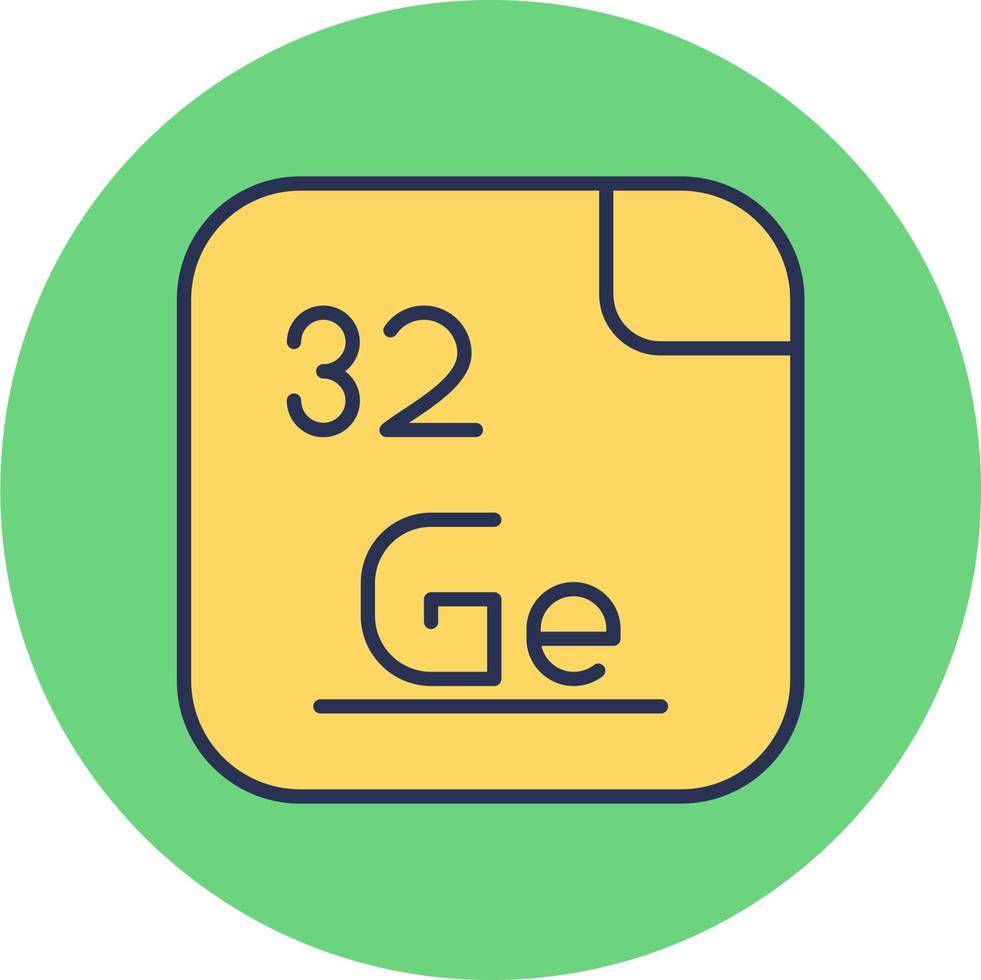 germanium vektor ikon