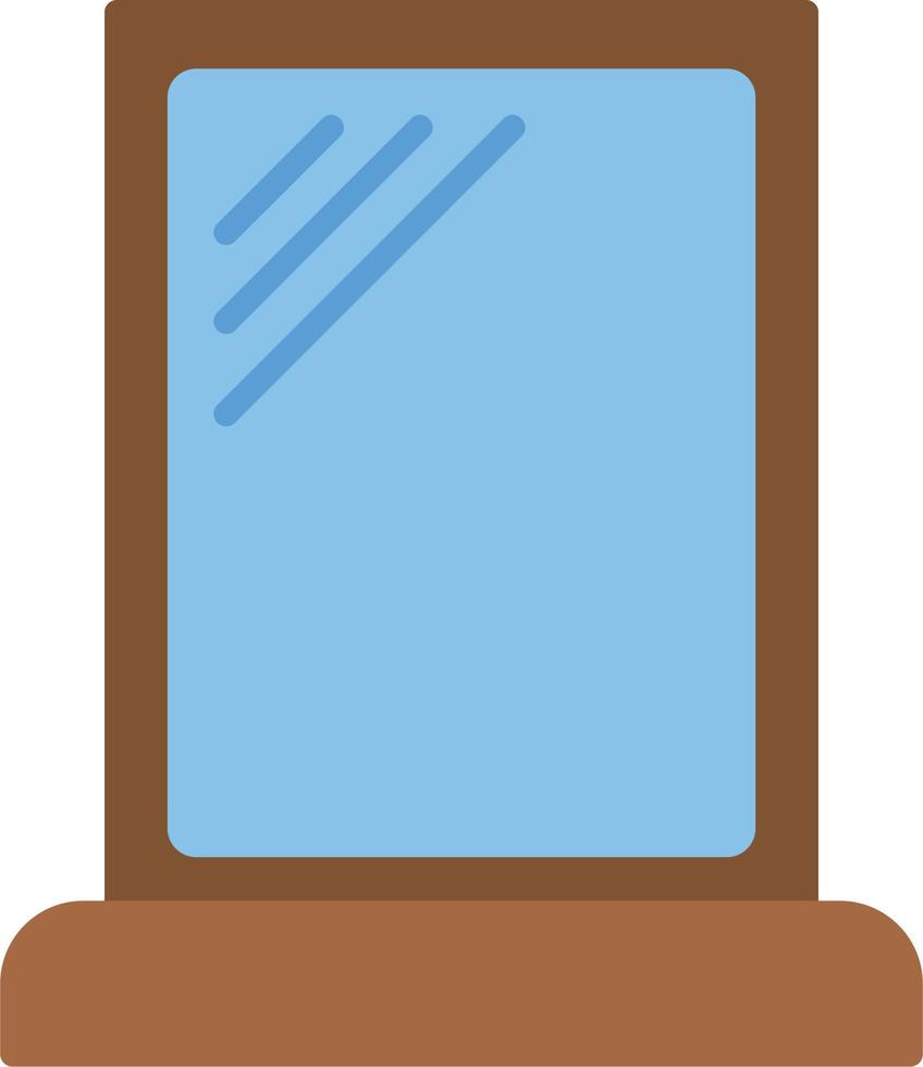 Glas Mauer Vektor Symbol