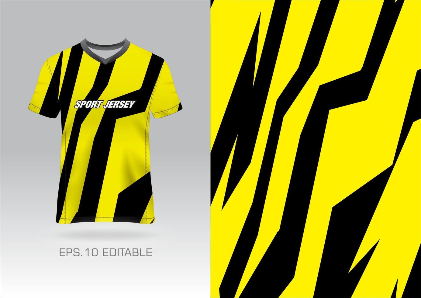 tyg textil- design för sport t-shirt, fotboll jersey attrapp för fotboll klubb. enhetlig främre se. vektor