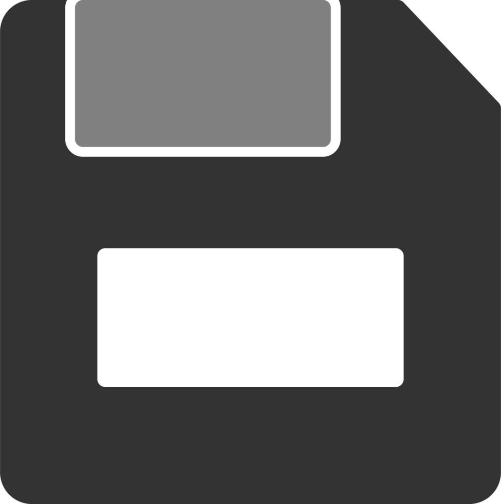 Vektorsymbol für Diskette vektor