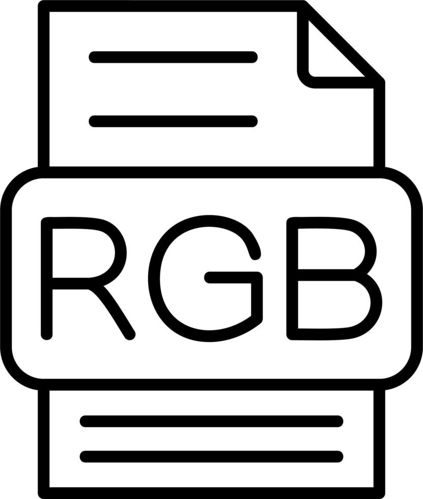 rgb vektor ikon