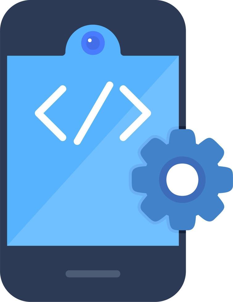 App-Entwicklungsvektorsymbol vektor