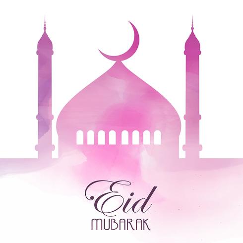 Eid Mubarak Hintergrund vektor