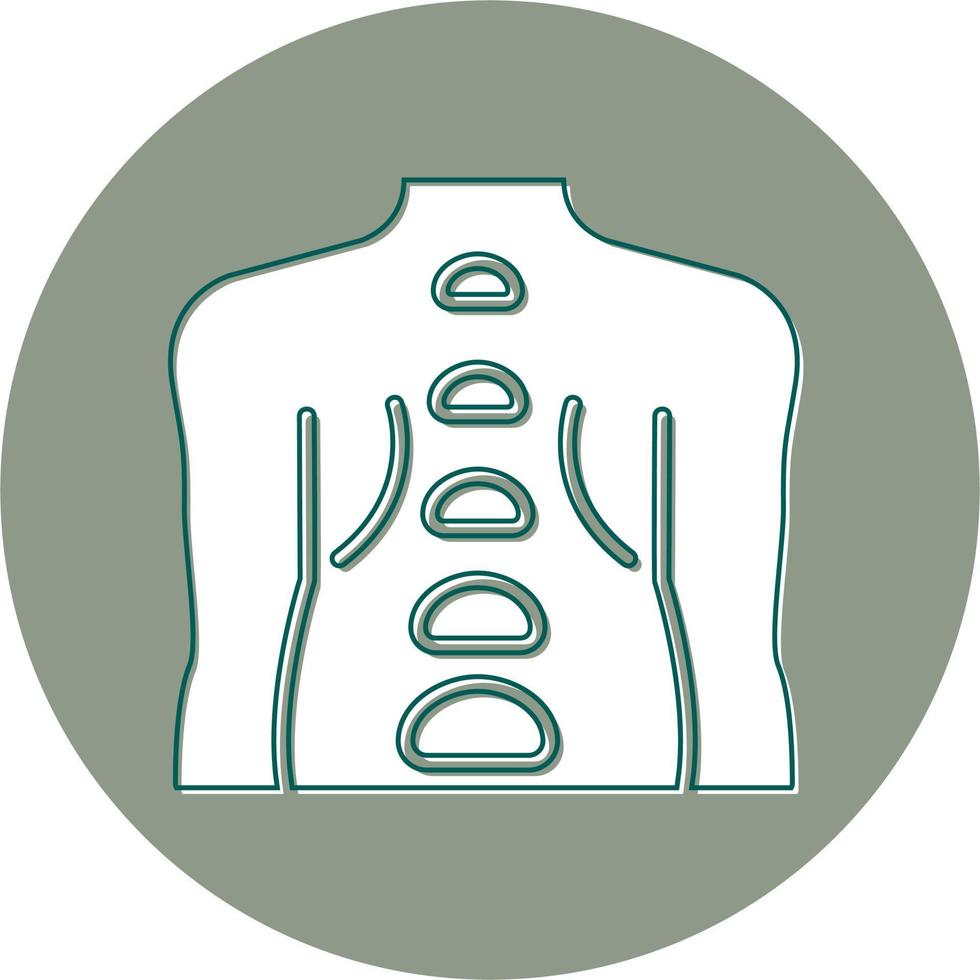 Lithotherapie Vektor Symbol