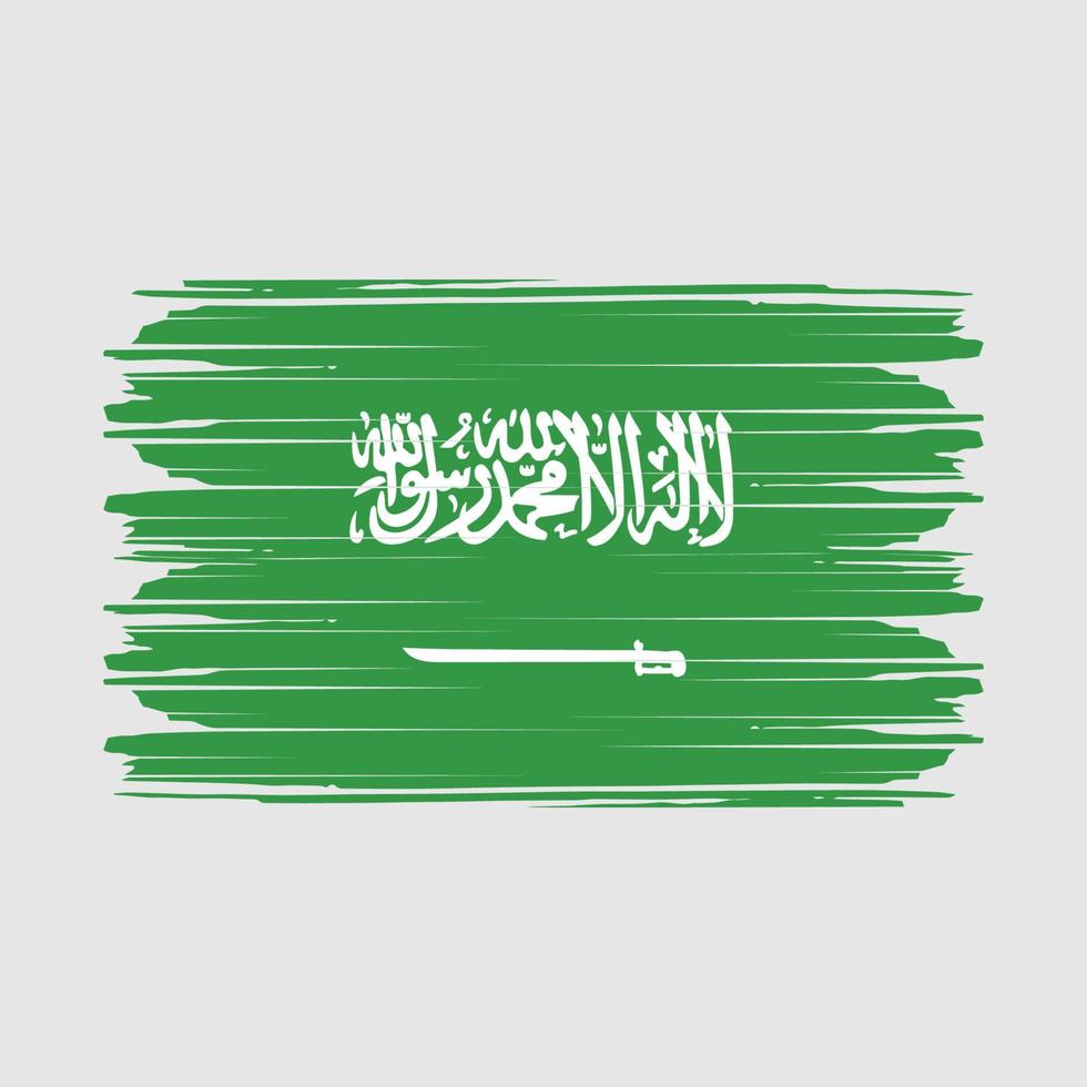 saudi-arabien flagge vektor