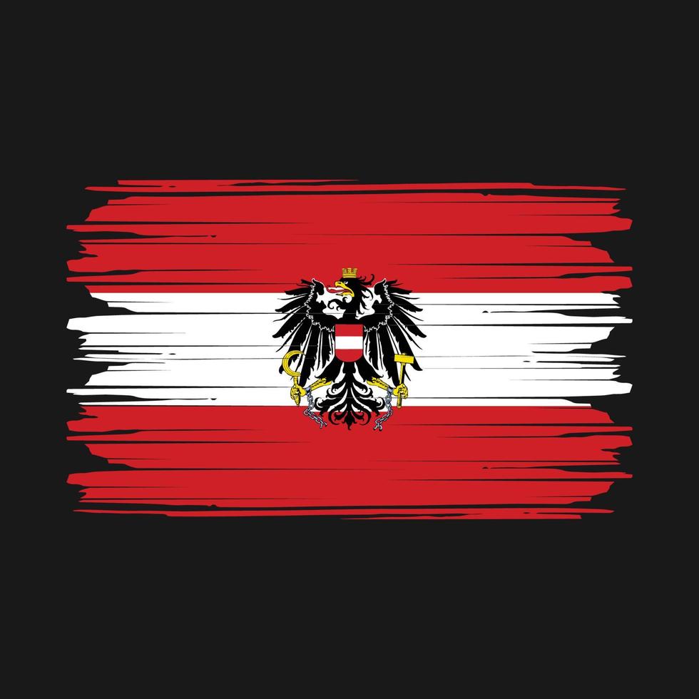 österreich flagge vektor