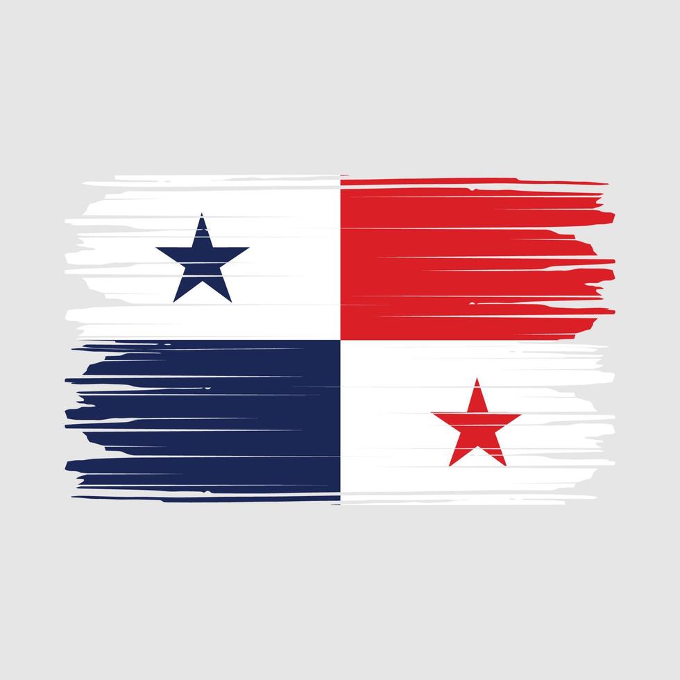 Vektor der Panama-Flagge