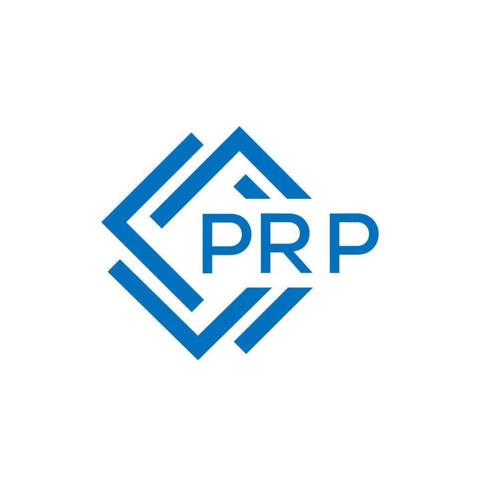 prp brev logotyp design på vit bakgrund. prp kreativ cirkel brev logotyp begrepp. prp brev design. vektor