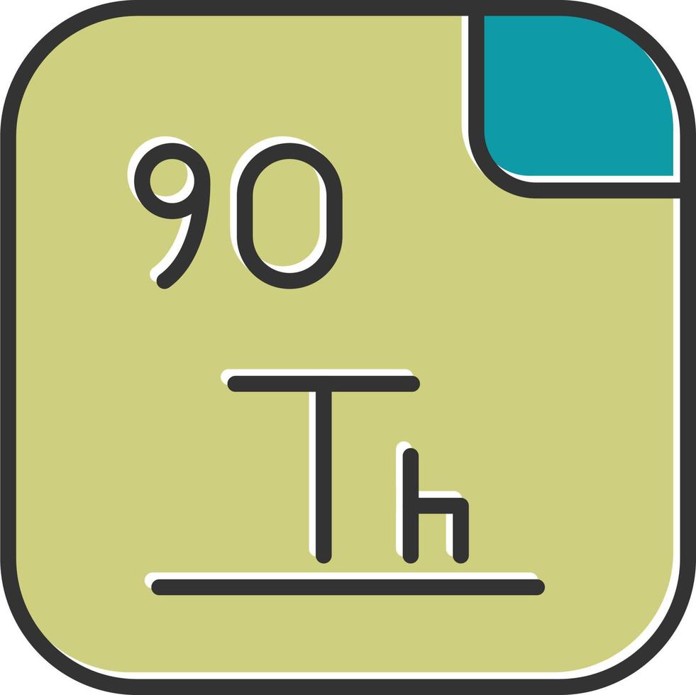 Thorium Vektor Symbol