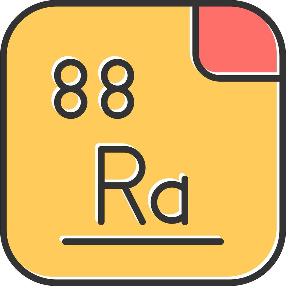 Radium Vektor Symbol