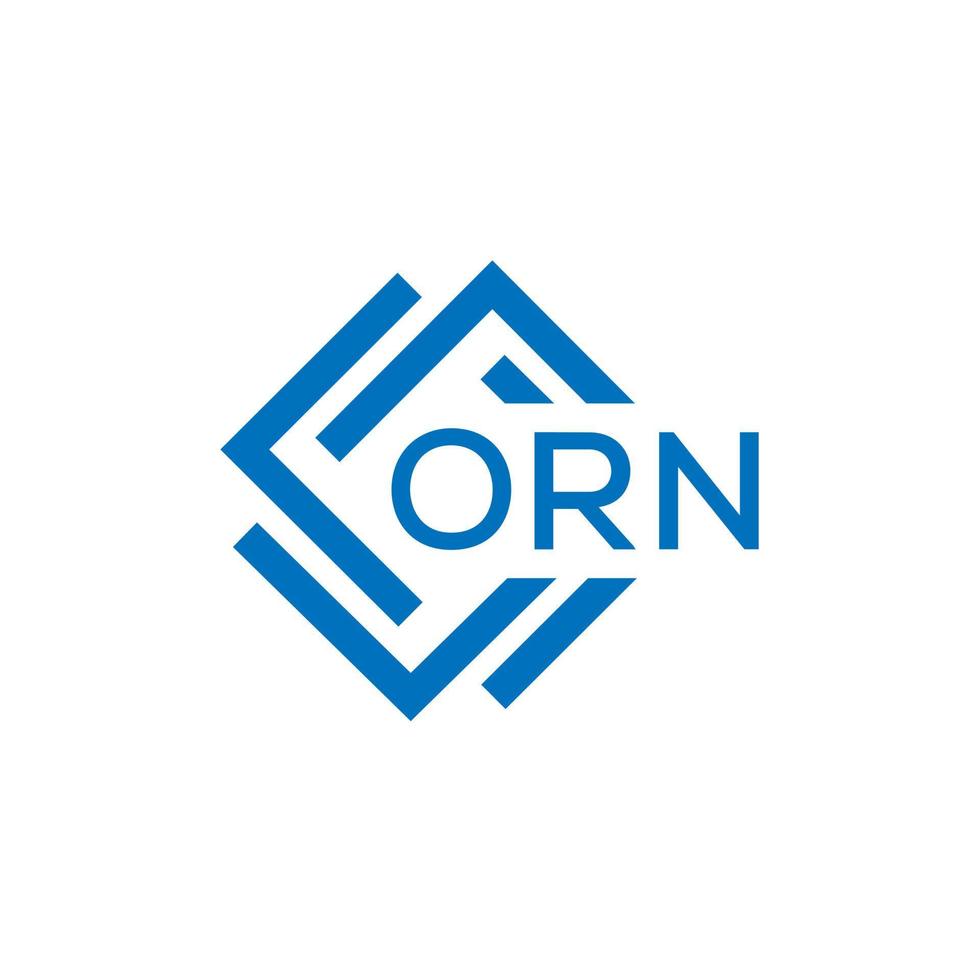 orn brev logotyp design på vit bakgrund. orn kreativ cirkel brev logotyp begrepp. orn brev design. vektor