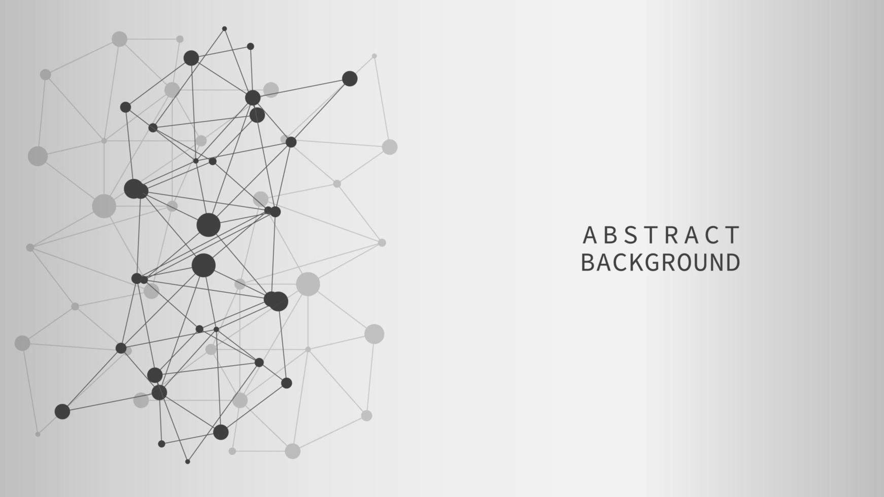 ansluter prickar och rader för global nätverk förbindelse begrepp. abstrakt geometrisk bakgrund. vektor illustration. eps 10.