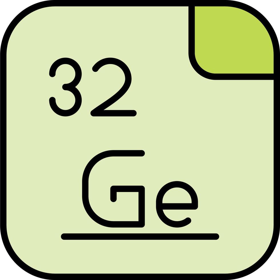 germanium vektor ikon