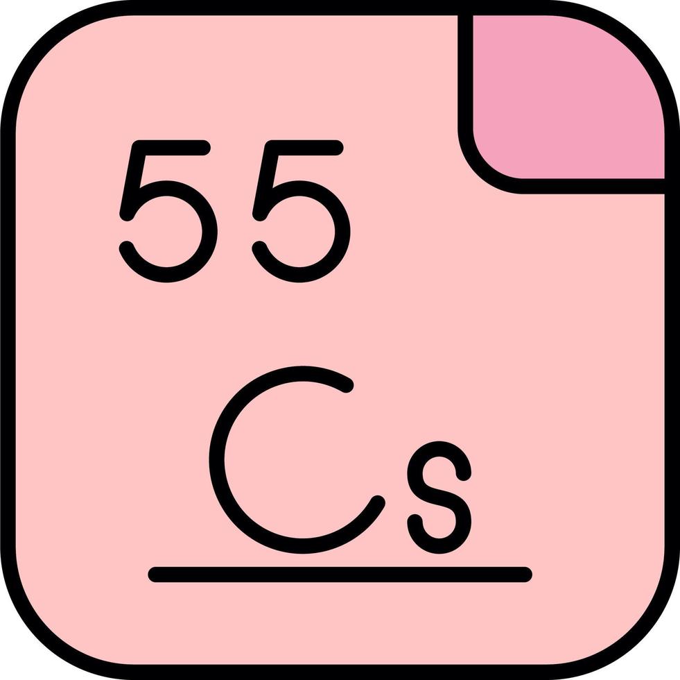 cesium vektor ikon