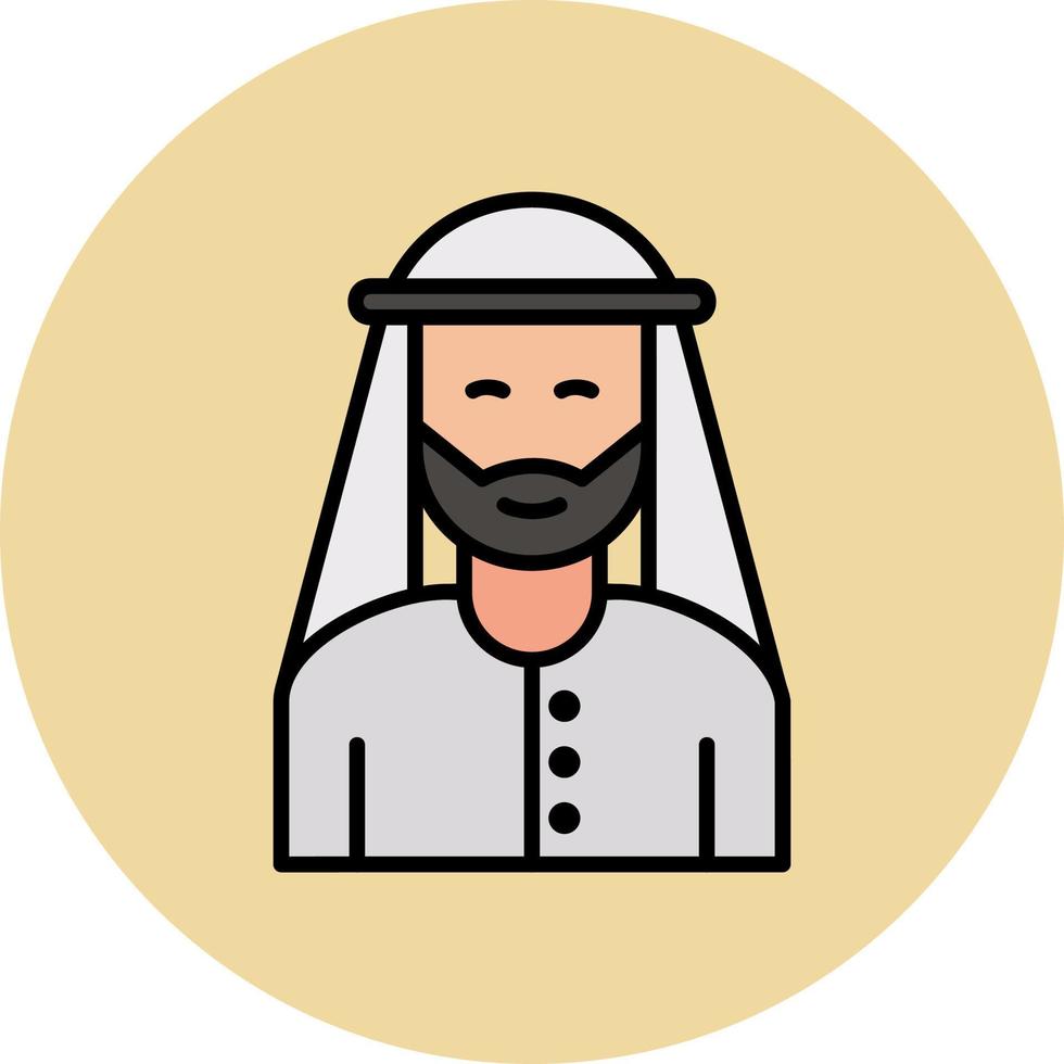 arab man vektor ikon